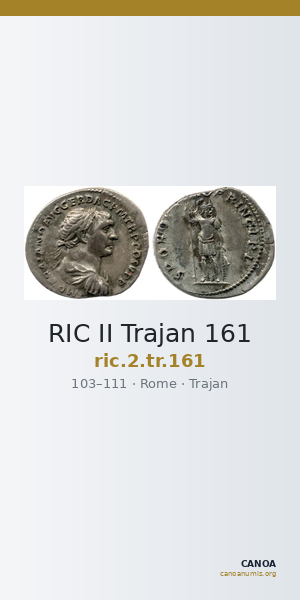 RIC II Trajan 161 — CANOA