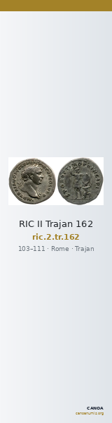 RIC II Trajan 162 — CANOA