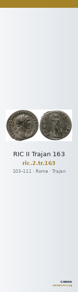 RIC II Trajan 163 — CANOA