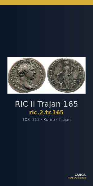 RIC II Trajan 165 — CANOA