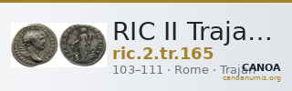 RIC II Trajan 165 — CANOA