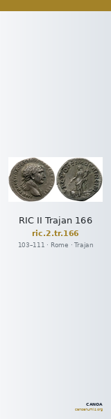 RIC II Trajan 166 — CANOA
