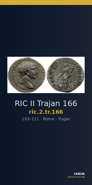 RIC II Trajan 166 — CANOA