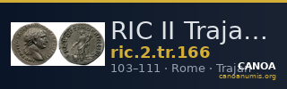 RIC II Trajan 166 — CANOA
