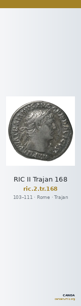 RIC II Trajan 168 — CANOA