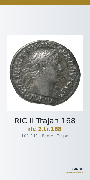 RIC II Trajan 168 — CANOA