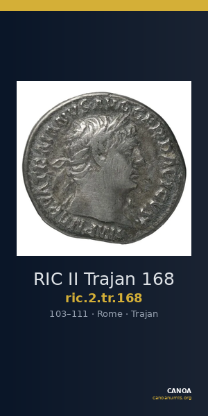 RIC II Trajan 168 — CANOA