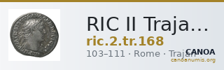 RIC II Trajan 168 — CANOA