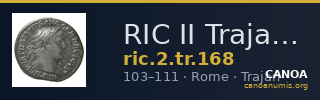 RIC II Trajan 168 — CANOA