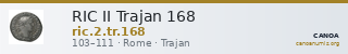 RIC II Trajan 168 — CANOA