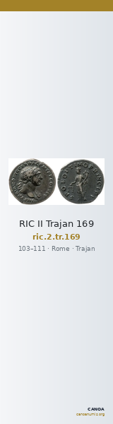 RIC II Trajan 169 — CANOA