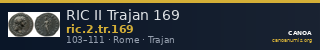 RIC II Trajan 169 — CANOA