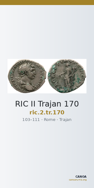 RIC II Trajan 170 — CANOA