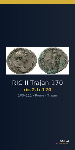 RIC II Trajan 170 — CANOA