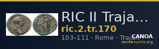 RIC II Trajan 170 — CANOA