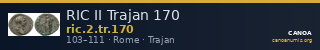 RIC II Trajan 170 — CANOA