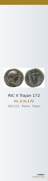 RIC II Trajan 172 — CANOA