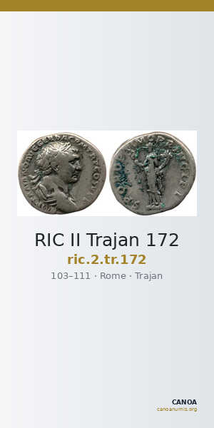 RIC II Trajan 172 — CANOA