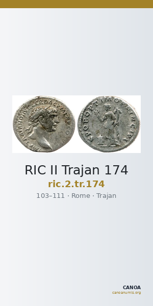 RIC II Trajan 174 — CANOA