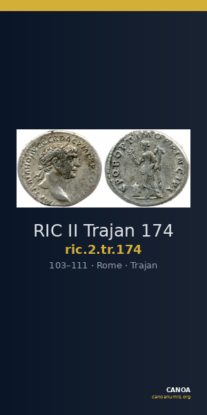 RIC II Trajan 174 — CANOA