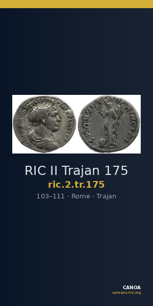 RIC II Trajan 175 — CANOA