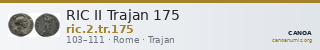 RIC II Trajan 175 — CANOA