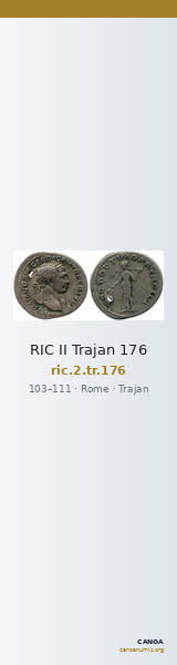 RIC II Trajan 176 — CANOA