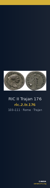 RIC II Trajan 176 — CANOA