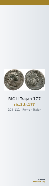 RIC II Trajan 177 — CANOA