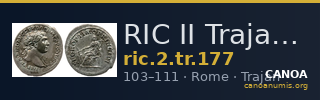 RIC II Trajan 177 — CANOA