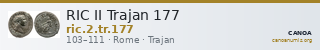 RIC II Trajan 177 — CANOA