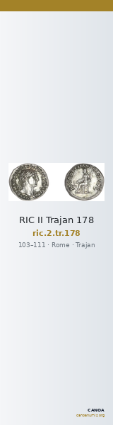RIC II Trajan 178 — CANOA