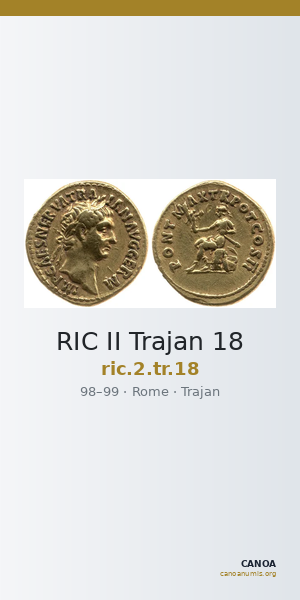 RIC II Trajan 18 — CANOA