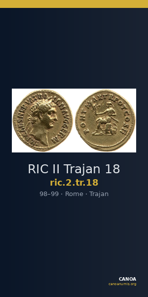 RIC II Trajan 18 — CANOA