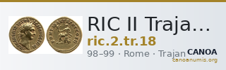 RIC II Trajan 18 — CANOA