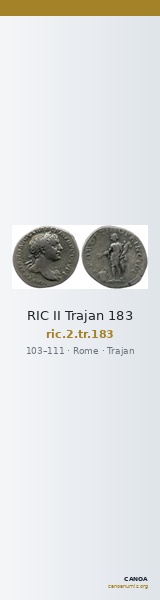 RIC II Trajan 183 — CANOA