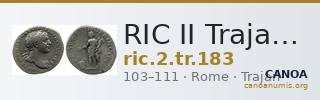 RIC II Trajan 183 — CANOA