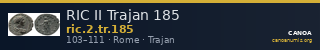 RIC II Trajan 185 — CANOA