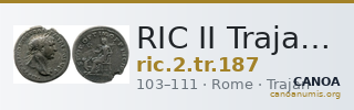 RIC II Trajan 187 — CANOA