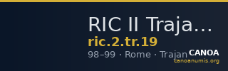RIC II Trajan 19 — CANOA
