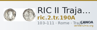 RIC II Trajan 190A — CANOA