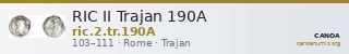 RIC II Trajan 190A — CANOA