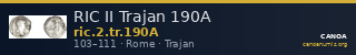 RIC II Trajan 190A — CANOA