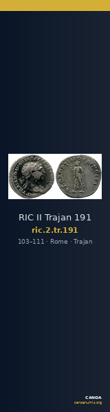 RIC II Trajan 191 — CANOA