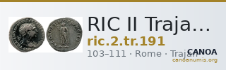 RIC II Trajan 191 — CANOA