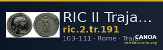 RIC II Trajan 191 — CANOA
