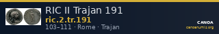 RIC II Trajan 191 — CANOA