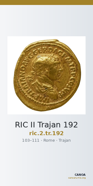 RIC II Trajan 192 — CANOA