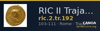 RIC II Trajan 192 — CANOA
