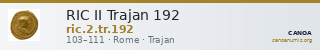 RIC II Trajan 192 — CANOA